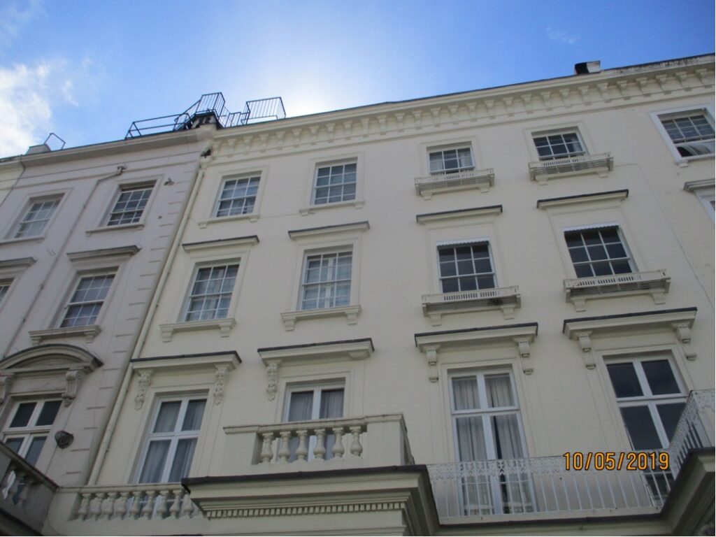 regency Terrace looking up